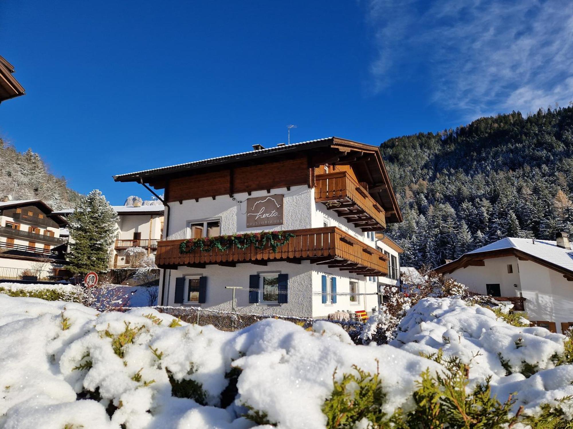 Haus Herta B&B Nova Levante Kültér fotó